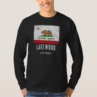 Lakewood - California Cali City Souvenir - Ca Flag T-Shirt
