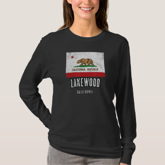 Lakewood - California Cali City Souvenir - Ca Flag T-Shirt