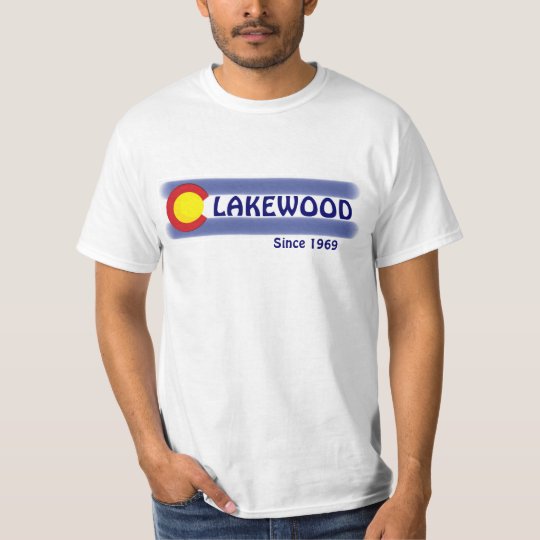 Lakewood Colorado local flag value tee