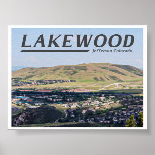 LAKEWOOD COLORADO  POSTER