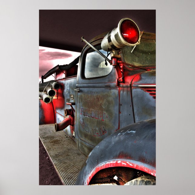 Lakewood Mountair Fire Dept. Poster (Front)