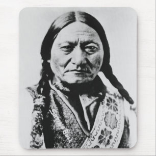Lakota Chief Surrender: Sitting Bull Fort Buford Mouse Mat