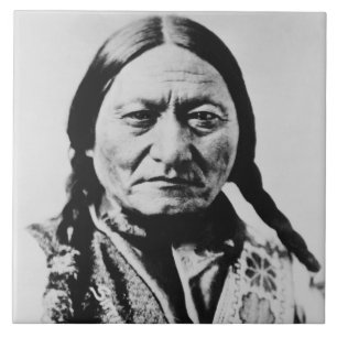 Lakota Chief Surrender: Sitting Bull Fort Buford Tile