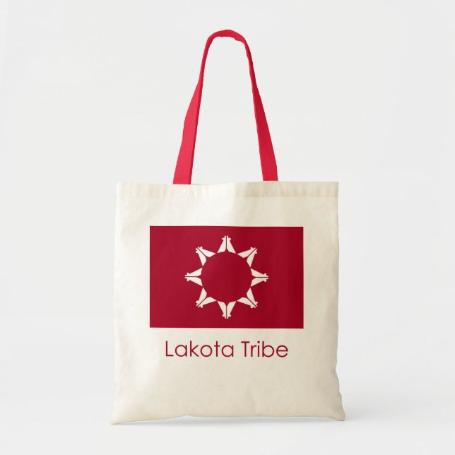 Lakota Flag Tote Bag (Front)