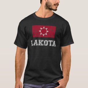 Lakota Flag Vintage I Men Women Kids T-Shirt