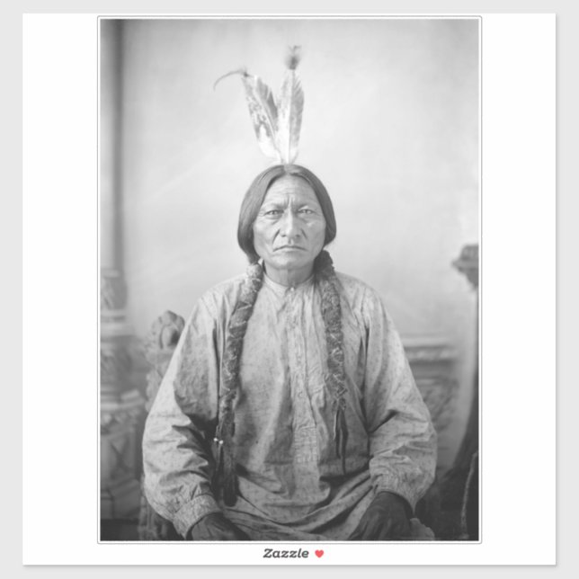 Lakota Leader Sitting Bull Native American Indian  (Sheet)