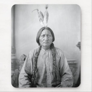Lakota Leader Sitting Bull Native American Indian  Mouse Mat