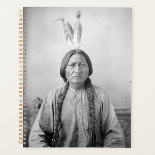 Lakota Leader Sitting Bull Native American Indian  Planner