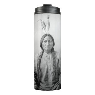 Lakota Leader Sitting Bull Native American Indian  Thermal Tumbler