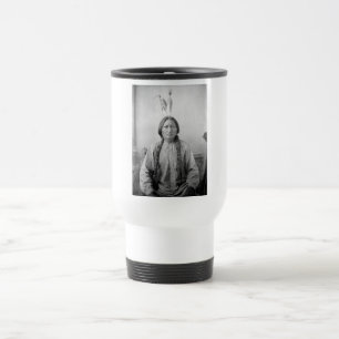 Lakota Leader Sitting Bull Native American Indian  Travel Mug