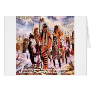 Lakota Native American Nature Proverb