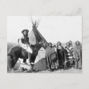 Lakota Sioux: 1891 Postcard