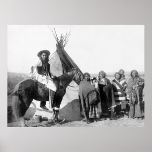 Lakota Sioux: 1891 Poster