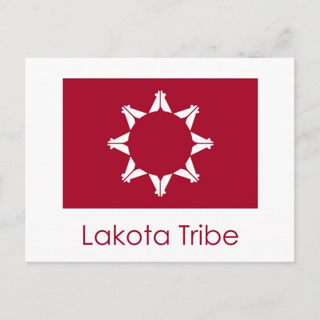 Lakota Tribe Postcard (Front)