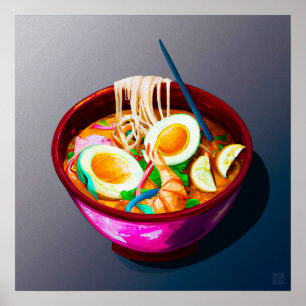 Laksa - Canvas Art Print