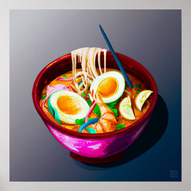 Laksa - Canvas Art Print (Front)