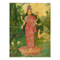 Lakshmi by Raja Ravi Varma