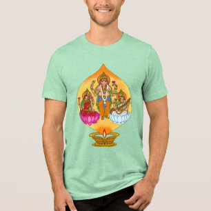 Lakshmi Ganesh T-Shirt Tri-Blend Shirt