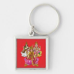 Lakshmi Ganesha Keychain