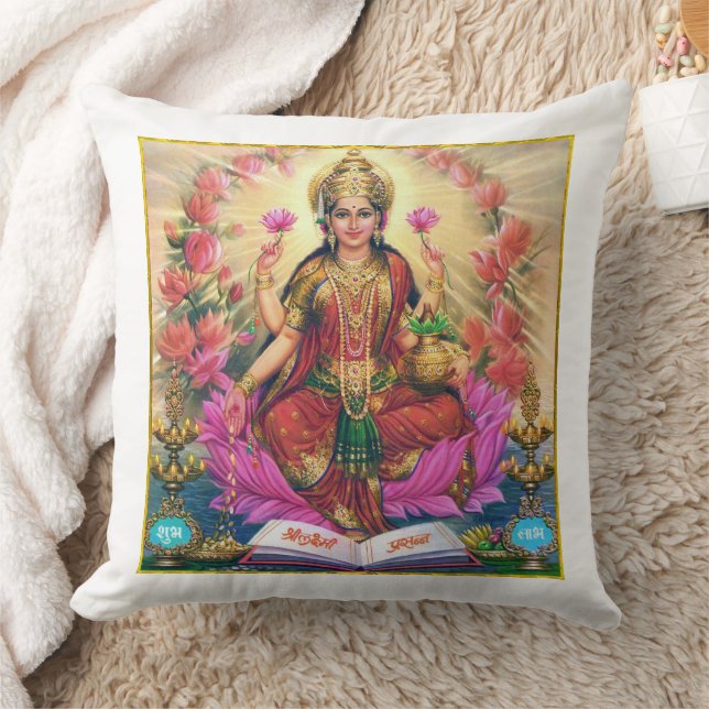 LAKSHMI - GODDESS LAKSHMI - PILLOW (COLOR A1E) (Blanket)