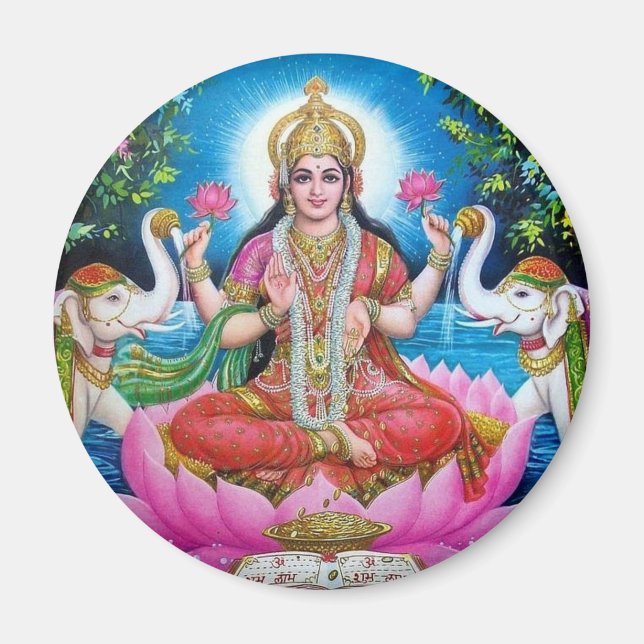 Lakshmi Goddess of Love, Prosperity, and Wealth Magnet (Front)