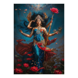 Lakshmi Goddess Photo Print