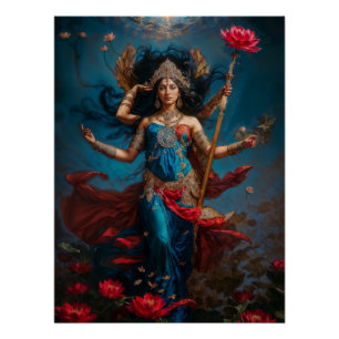 Lakshmi Goddess Poster