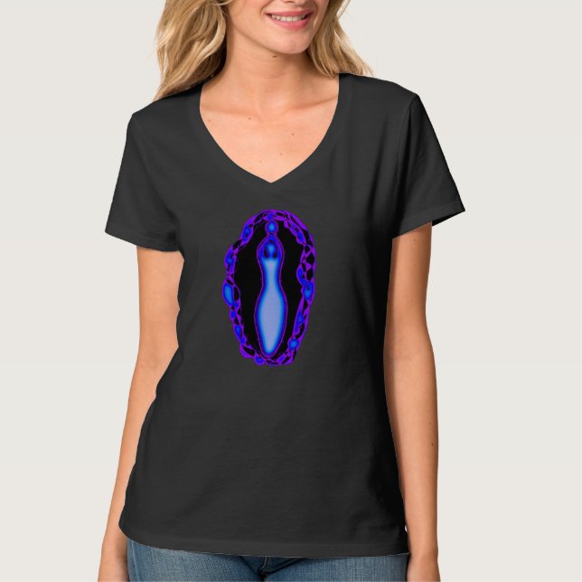Lakshmi Goddess Yoni T-Shirt (Front)