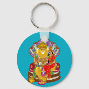 Lakshmi Narasimha Keychain