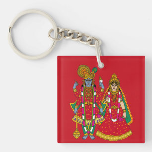 Lakshmi Narayan Keychain