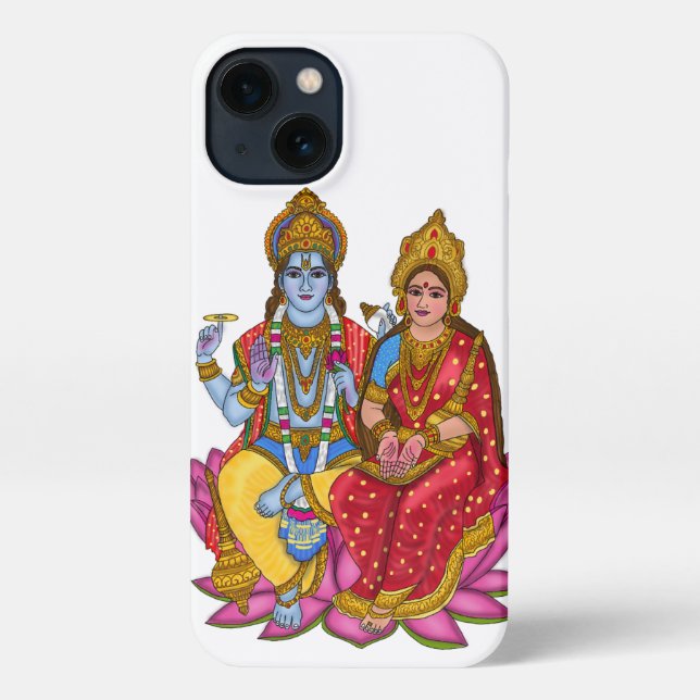 Lakshmi Narayan Phone Case (Back)