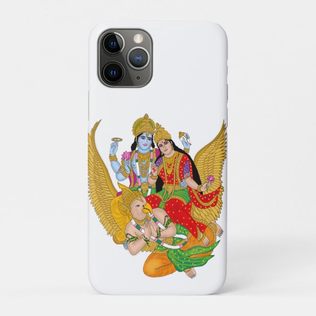 Lakshmi Narayan Phone Cover – Spiritual Protective (Back)