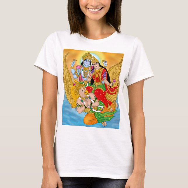 Lakshmi Narayan T-Shirt – Divine Casual Wear (Front)