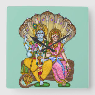 Lakshmi Narayan Wall Clock