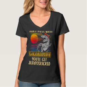 Lala Rex Dinosaurs Mummy Saurus T-Shirt