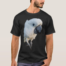 Lala The Cockatoo Big Smile Black Tshirt