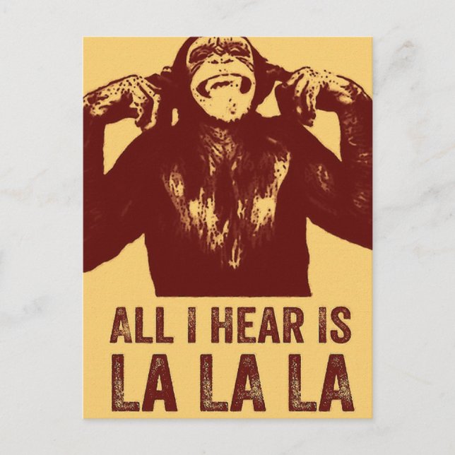 LaLaLa Postcard (Front)