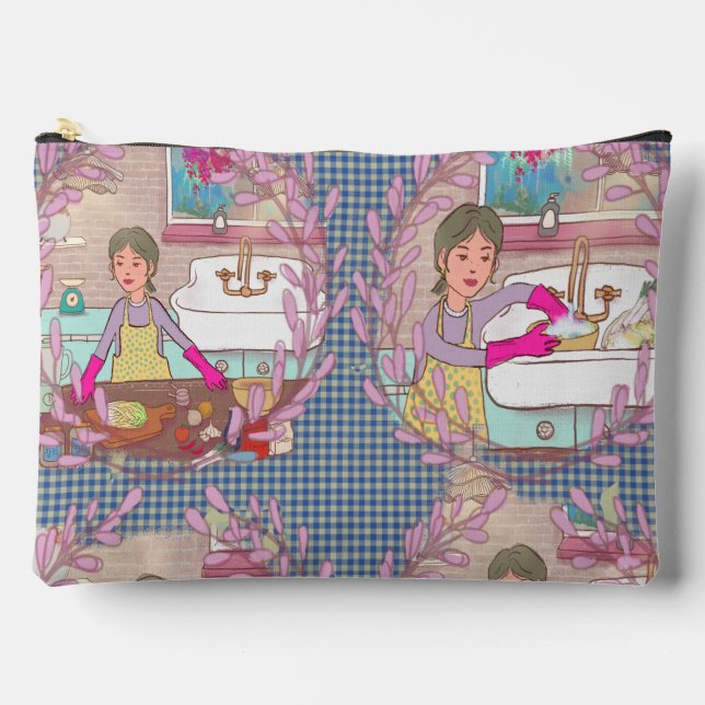 LALATOWN Cosmetic & Toiletry Bag (Front)