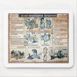 L'Alcool Voila l'Ennemi #2 Mouse Mat