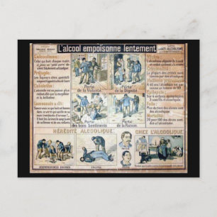 L'Alcool Voila l'Ennemi #2 Postcard