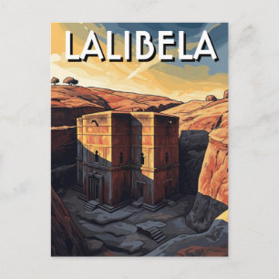 Lalibela Rock Churches Ethiopia Postcard