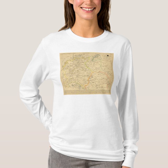 L'Allemagne 1137 a 1273 T-Shirt (Front)