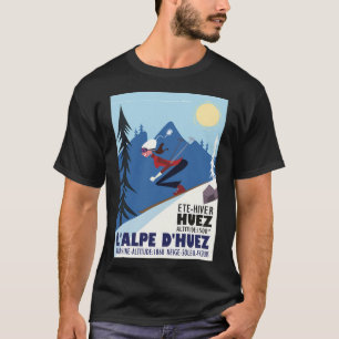 L'Alpe D'Huez Poster T-Shirt