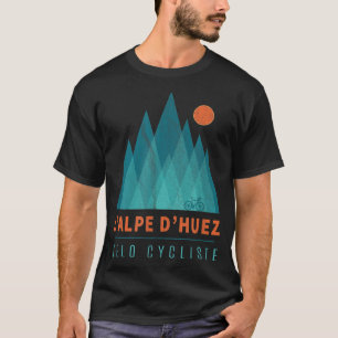 L'Alpe D'Huez Velo Cycliste Gift for Cyclists Cycl T-Shirt