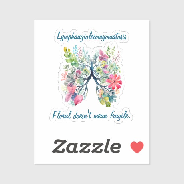 LAM Floral Doesn't Mean Fragile Sticker (Sheet)