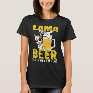 Lama Beer Lamas Alcohol T-Shirt