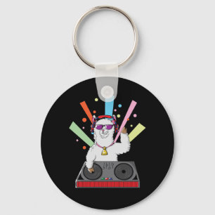 Lama Paarhufer Alpaka Kamel DJ Key Ring