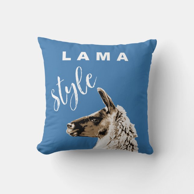 Lama Style Cushion (Front)