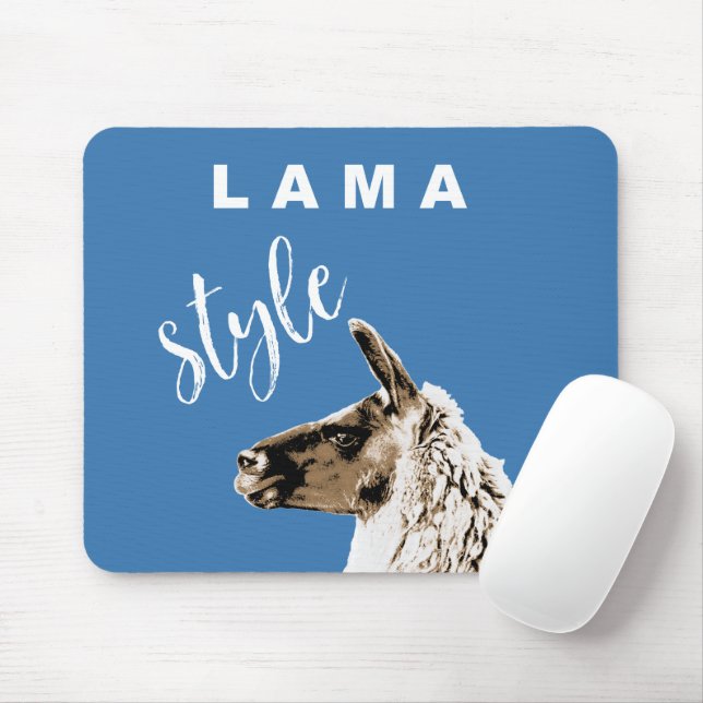 Lama Style Mouse Mat (With Mouse)
