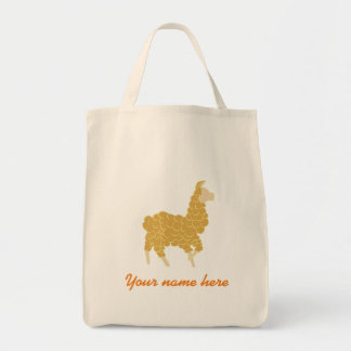 Lama tote bag (customisable)